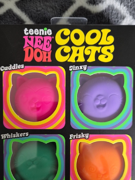 Schylling Other - NEW NeeDoh Teenie Cool Cats Squishy Toy Stress Relief Fidget Balls